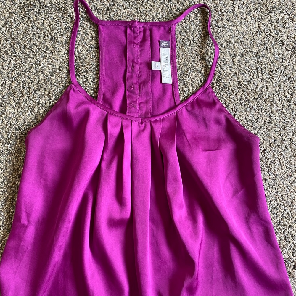 Jennifer Lopez Purple Tank